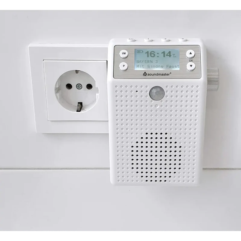 DAB+/UKW Steckdosenradio mit Bewegungsmelder