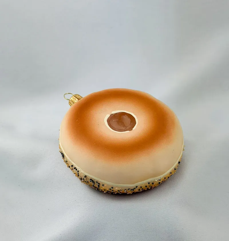 Donut mit Mohn-Streusseln