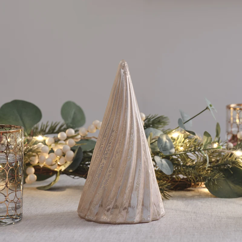 LED-Weihnachtsbaum aus Glas
