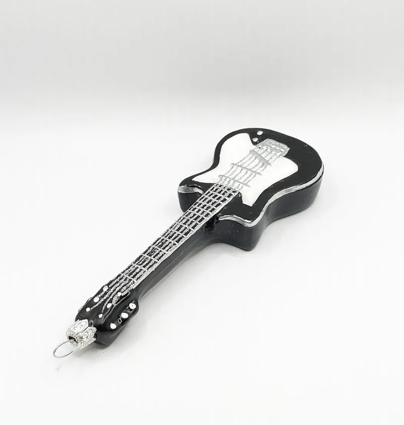 Schwarze E-Gitarre