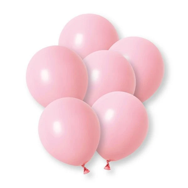 Rosa Ballons aus Premium-Latex, 30 cm, 10 Stück