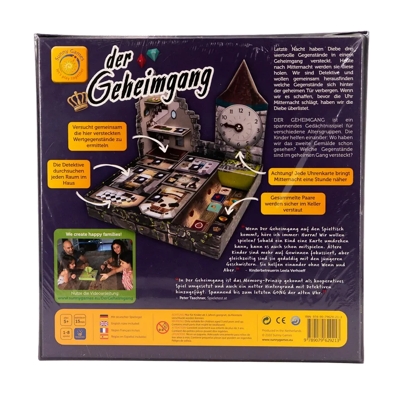 Der Geheimgang – Brettspiel
