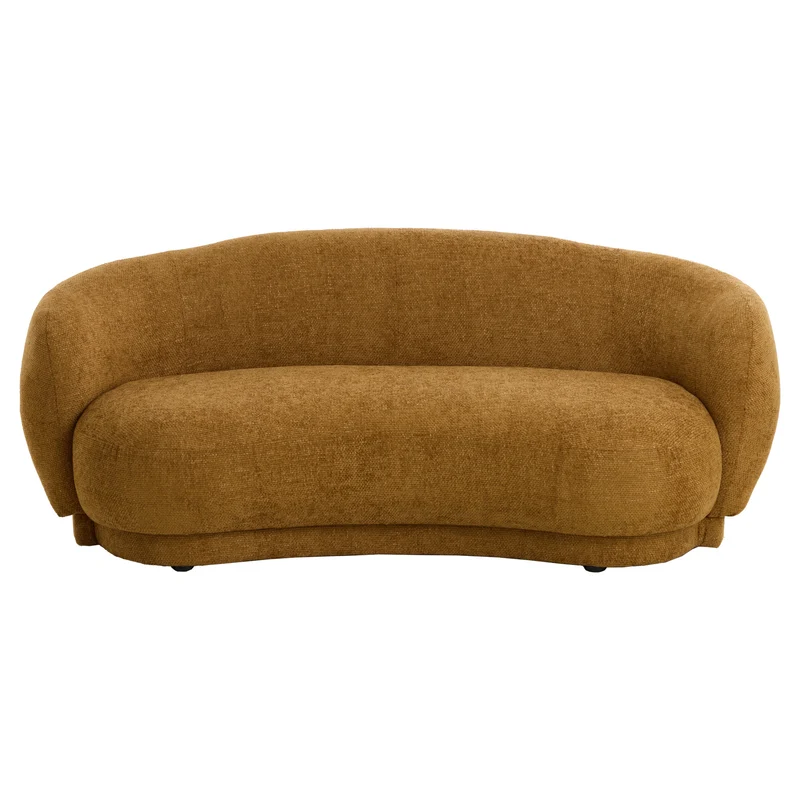 Couch UVITA 191x93x73cm, ockergelb