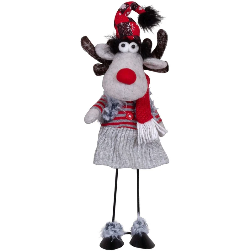 Elch 45cm (55cm) Wackelelch, Pärchen, 2 Stück