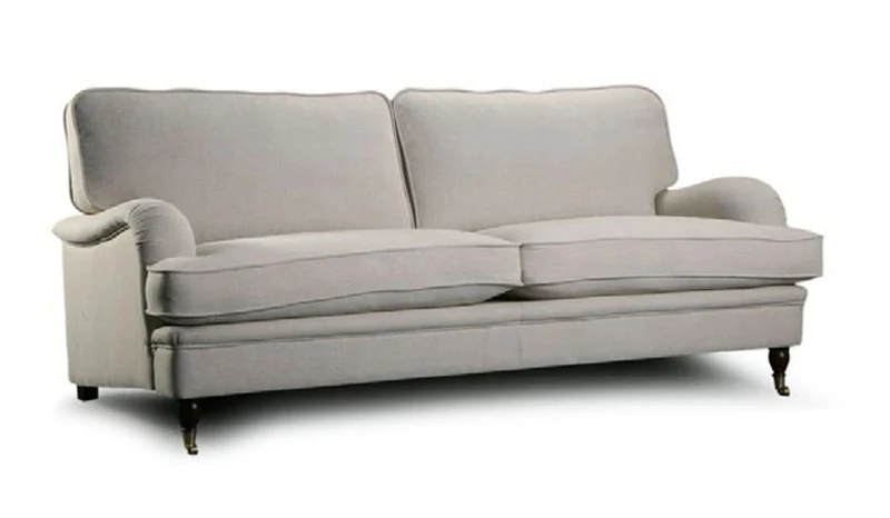 Casa Padrino Luxus Chesterfield Ecksofa Fox Corner 250 x 250 x H. 92 cm - Elegantes Wohnzimmer Ecksofa mit Echtleder - Chesterfield Wohnzimmer Möbel