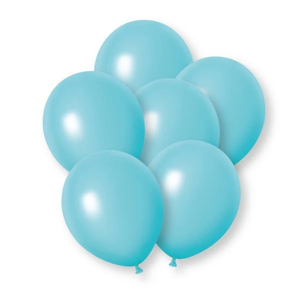 Blaue Luftballons, 30 cm, 10 Stück