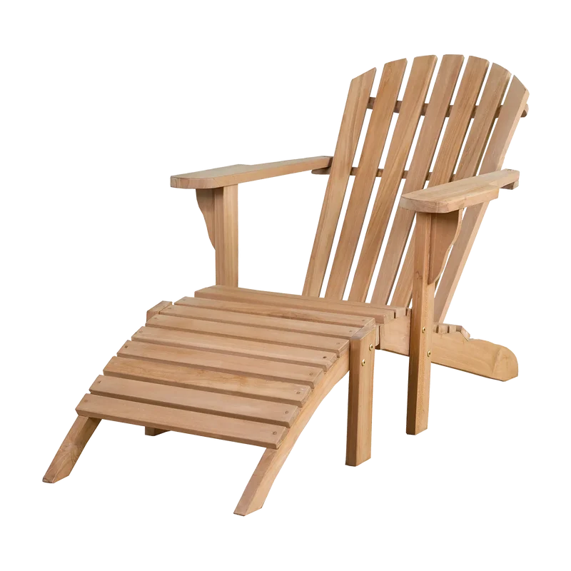 Relaxsessel für den Garten aus Teakholz