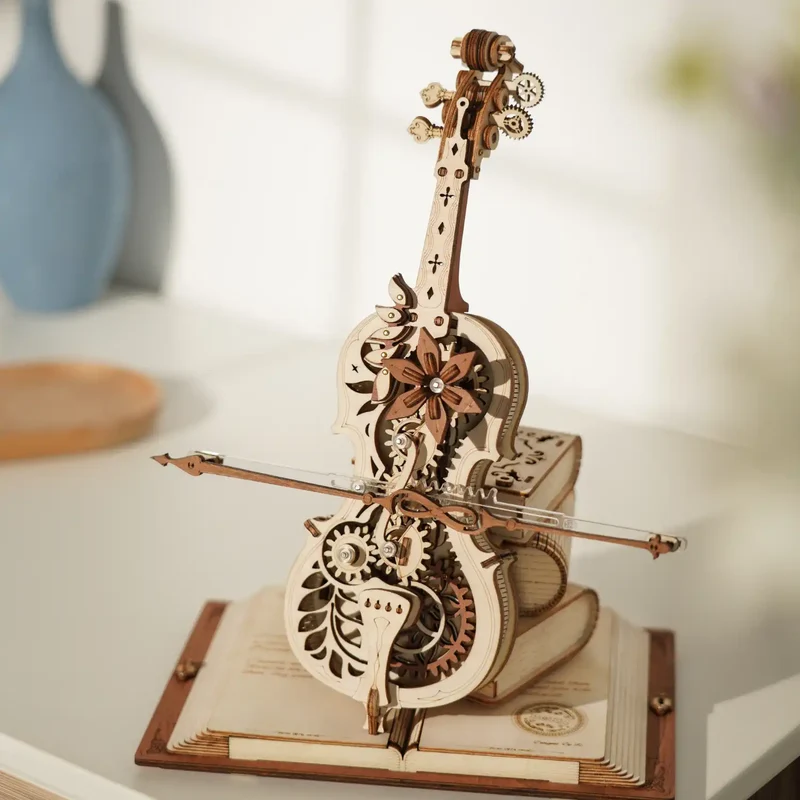 3D Holzpuzzle - Magic Cello