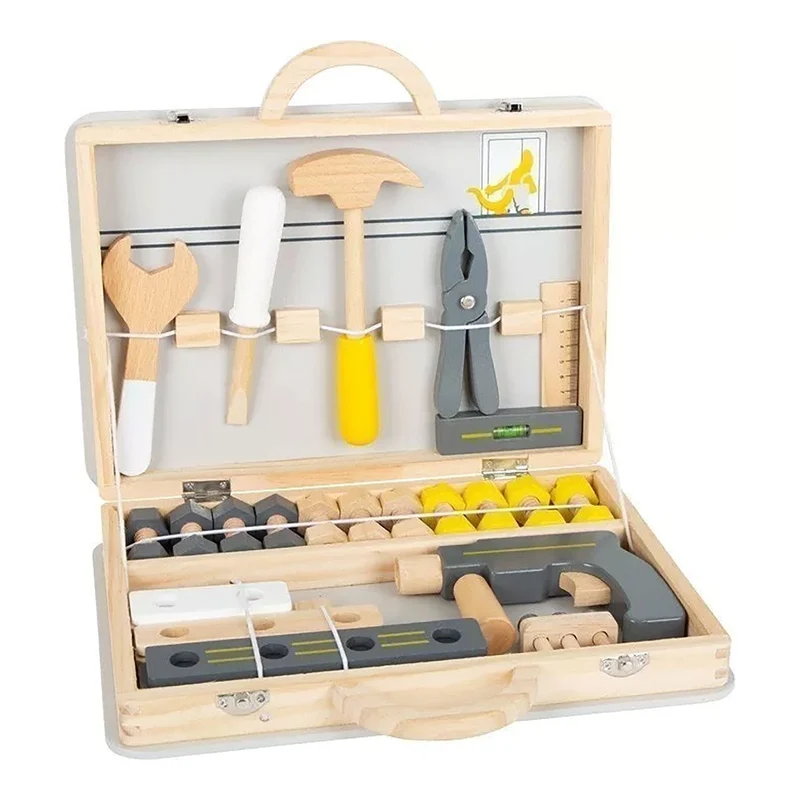 Kinder Werkzeugkoffer aus Holz
