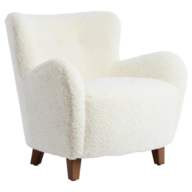 Sessel VREYA 83x82x81cm, furry crème