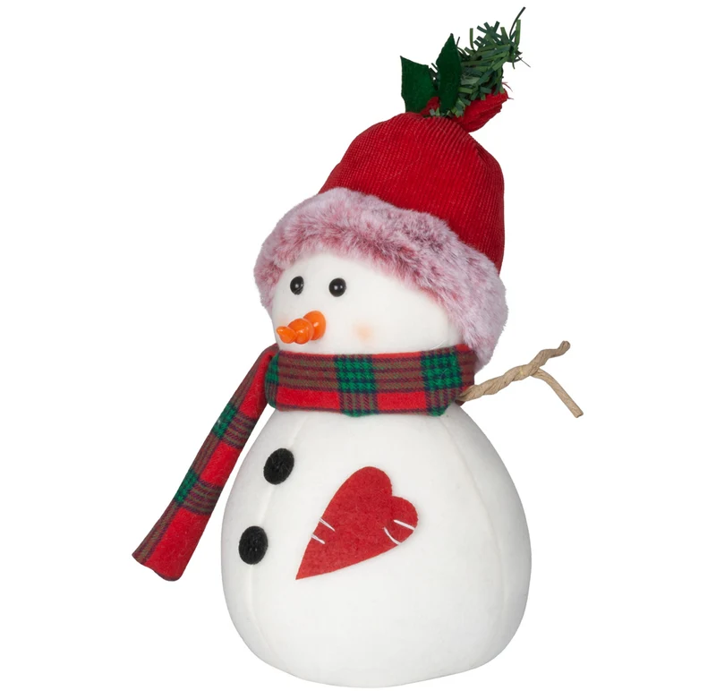 Schneemann 24cm stehend, Pärchen, 2 Stück
