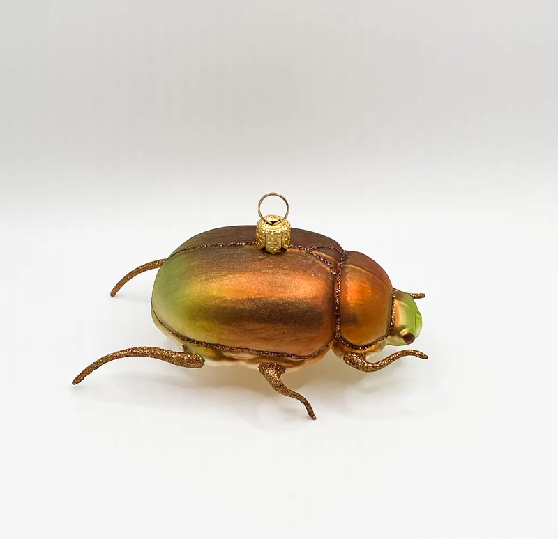 Bronzefarbener Käfer