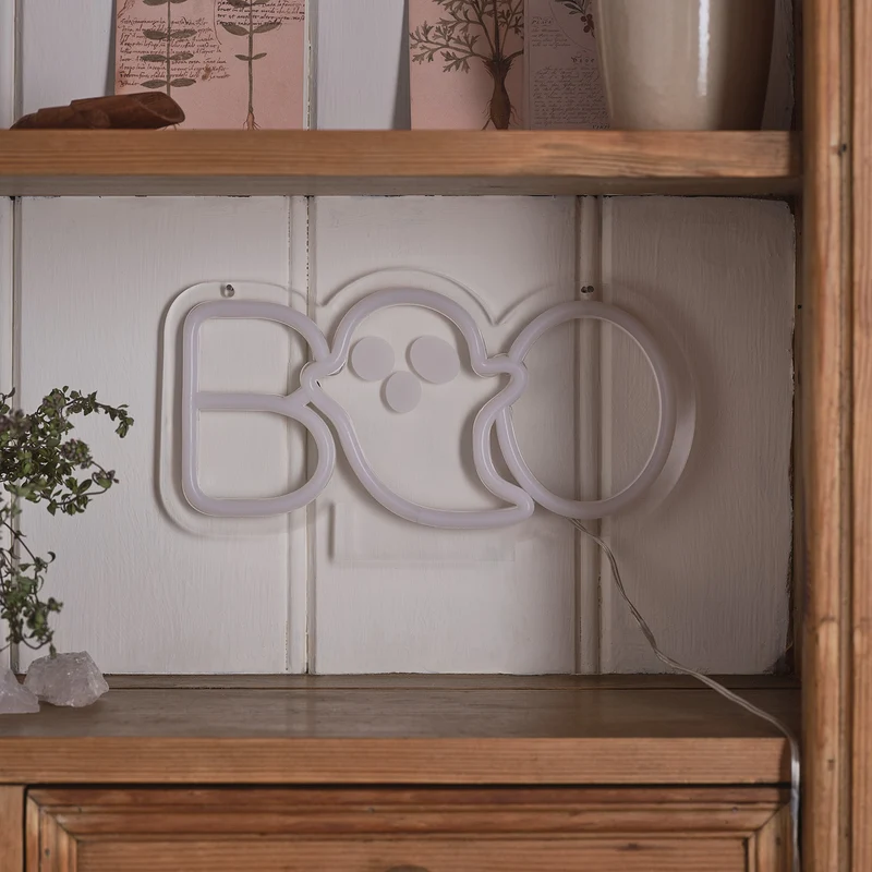 Neon Tischlampe Boo