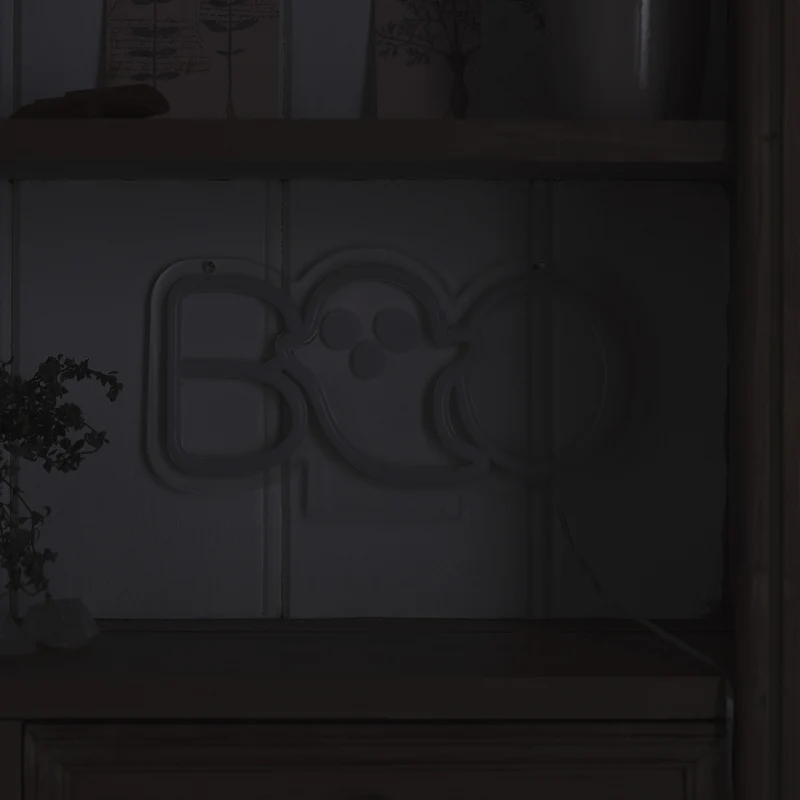 Neon Tischlampe Boo