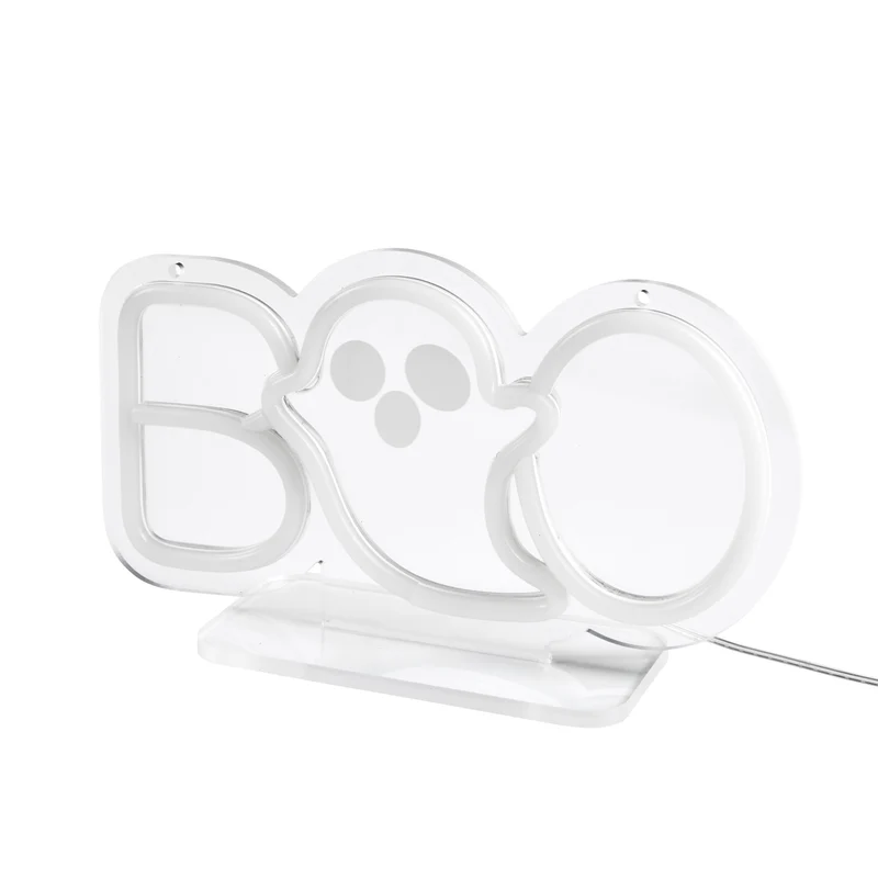 Neon Tischlampe Boo