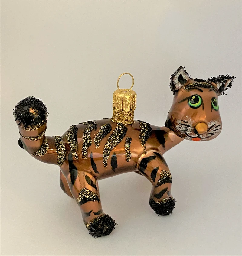 Herzige rote Tiger-Katze