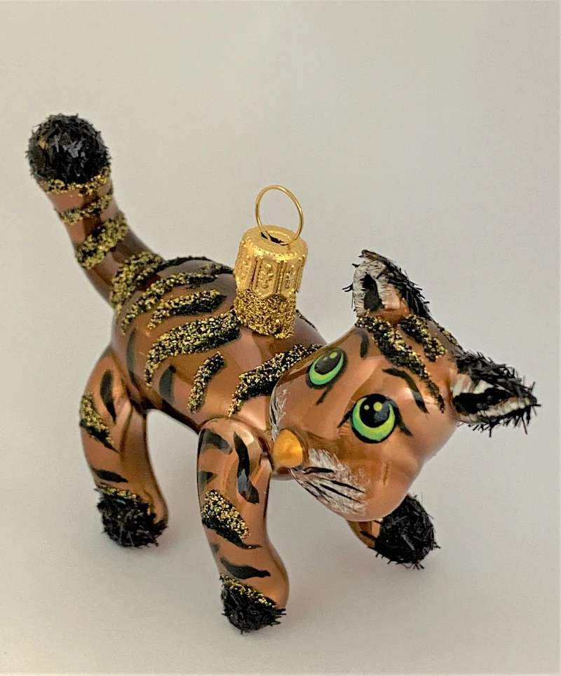 Herzige rote Tiger-Katze