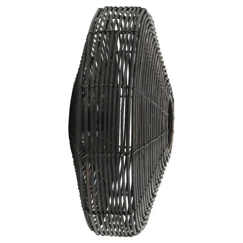 Wandleuchte MATAKA Dunkelbraun Ø51x21cm