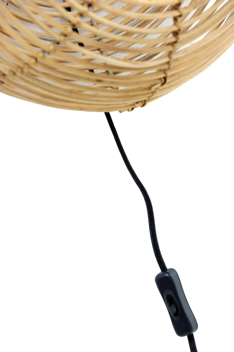 Wandleuchte MILAN in Natur Ø40x15cm