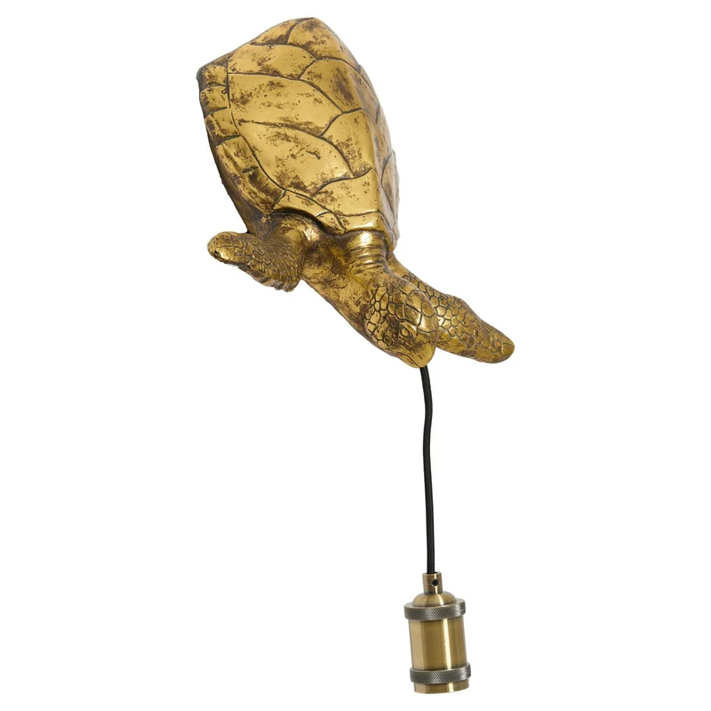 Wandleuchte TURTLE Bronze 35x26x20cm
