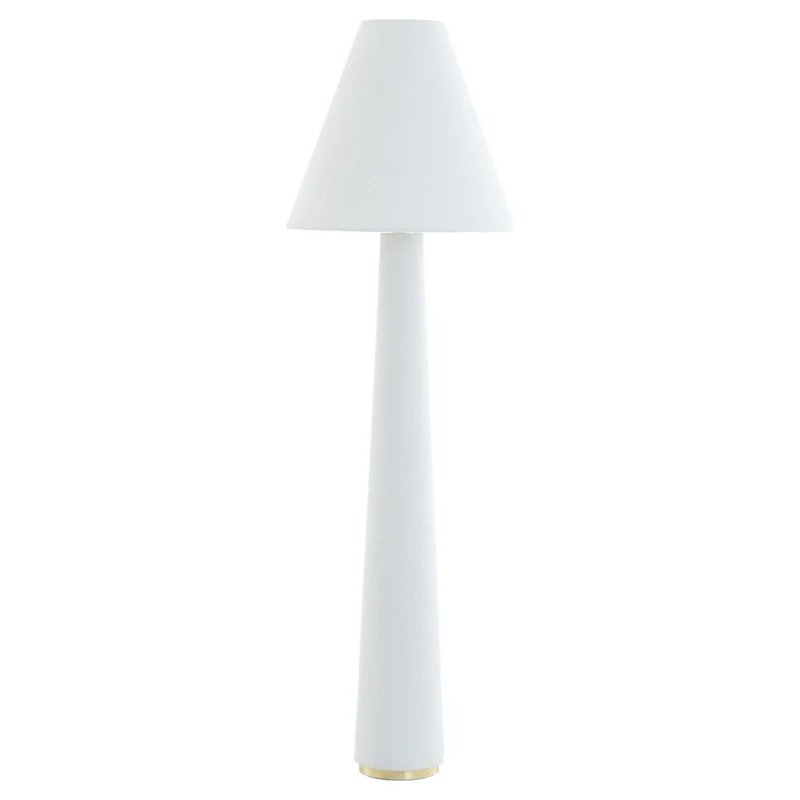 Stehleuchte DEVIA Bouclé Crème Ø50x168cm