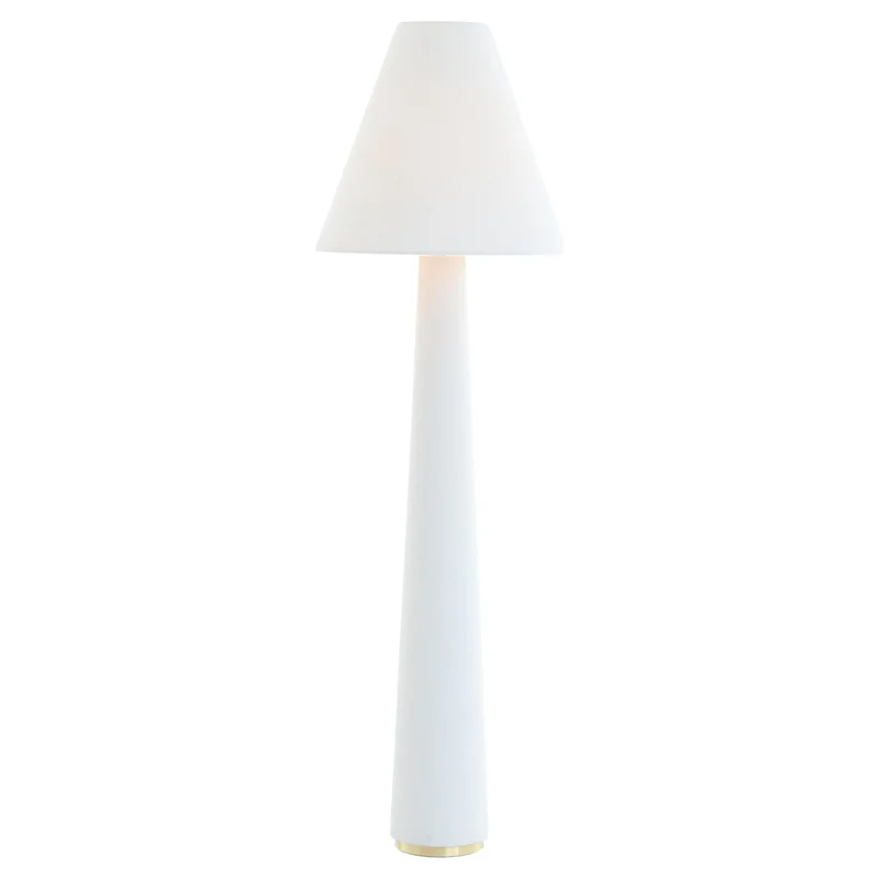 Stehleuchte DEVIA Bouclé Crème Ø50x168cm