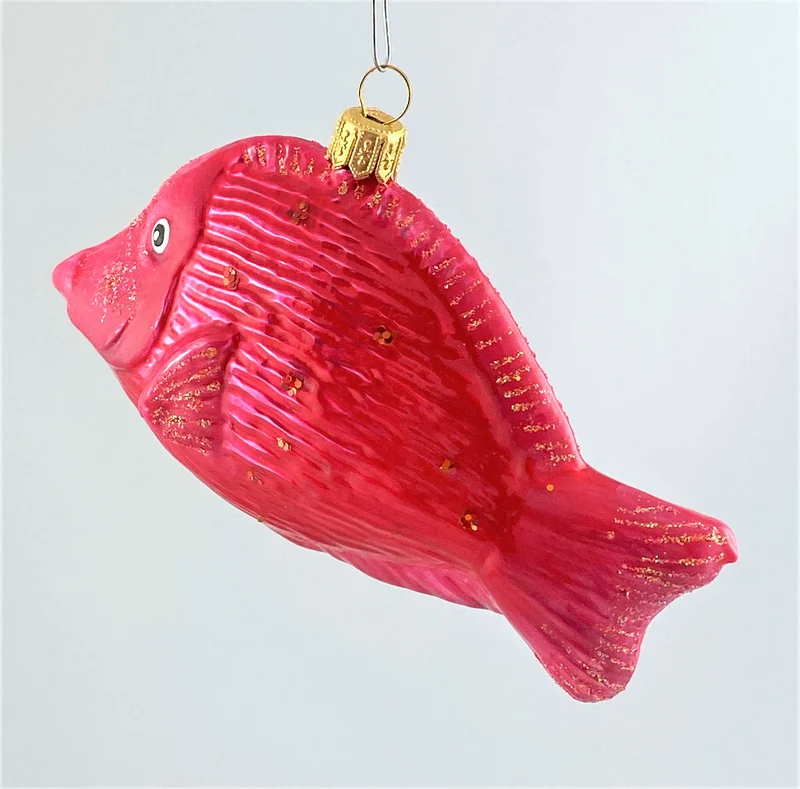Glänzend pinkfarbener Riff-Fisch
