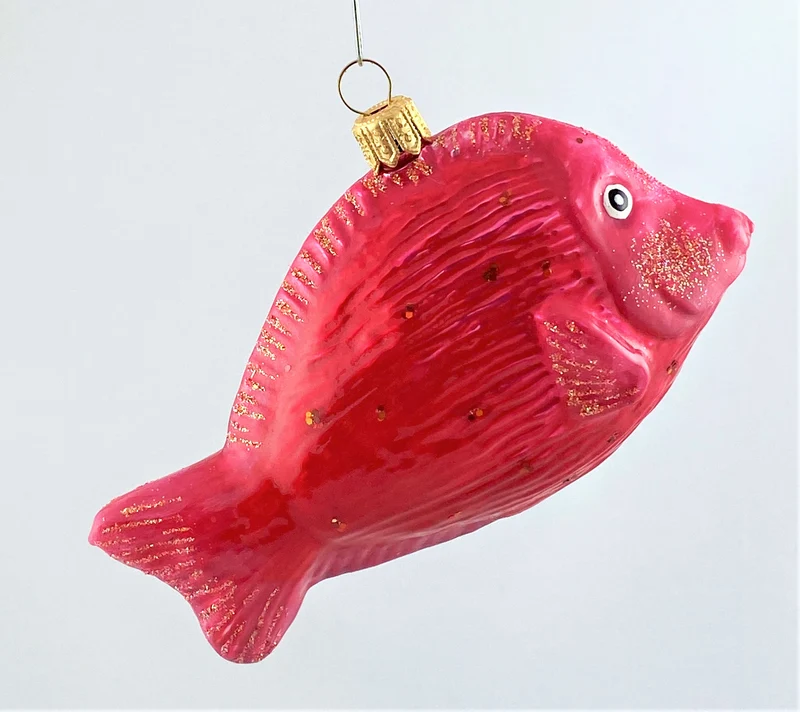 Glänzend pinkfarbener Riff-Fisch
