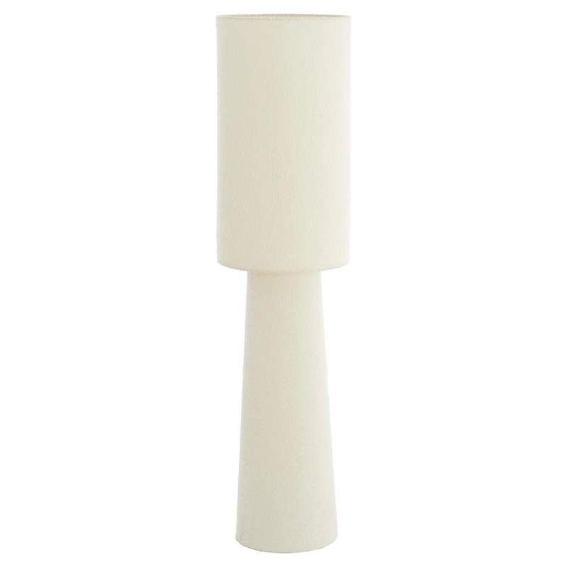 Stehleuchte MIKKEL Bouclé Crème Ø40x165cm