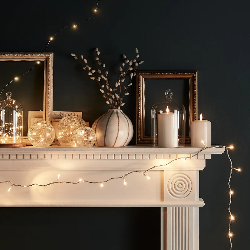 TruGlow® LED Kerzen Echtwachs Trio weiß mit Fernbedienung