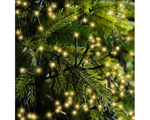 LED Clusterbeleuchtung Twinkle Effekt 8 Funktionen Outdoor