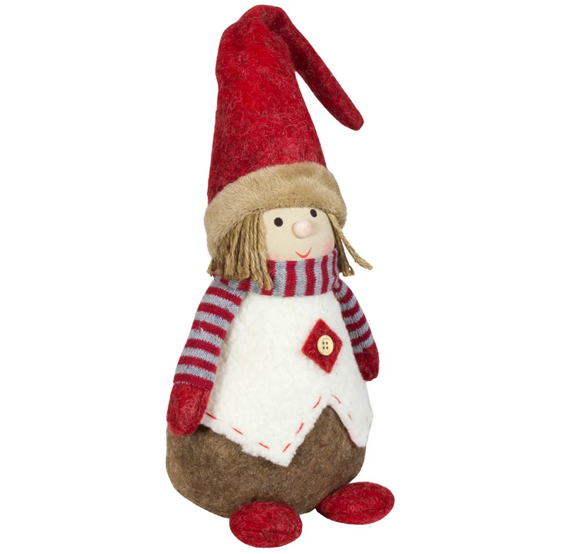 Wichtel 30cm sitzend, Pärchen, 2 Stück