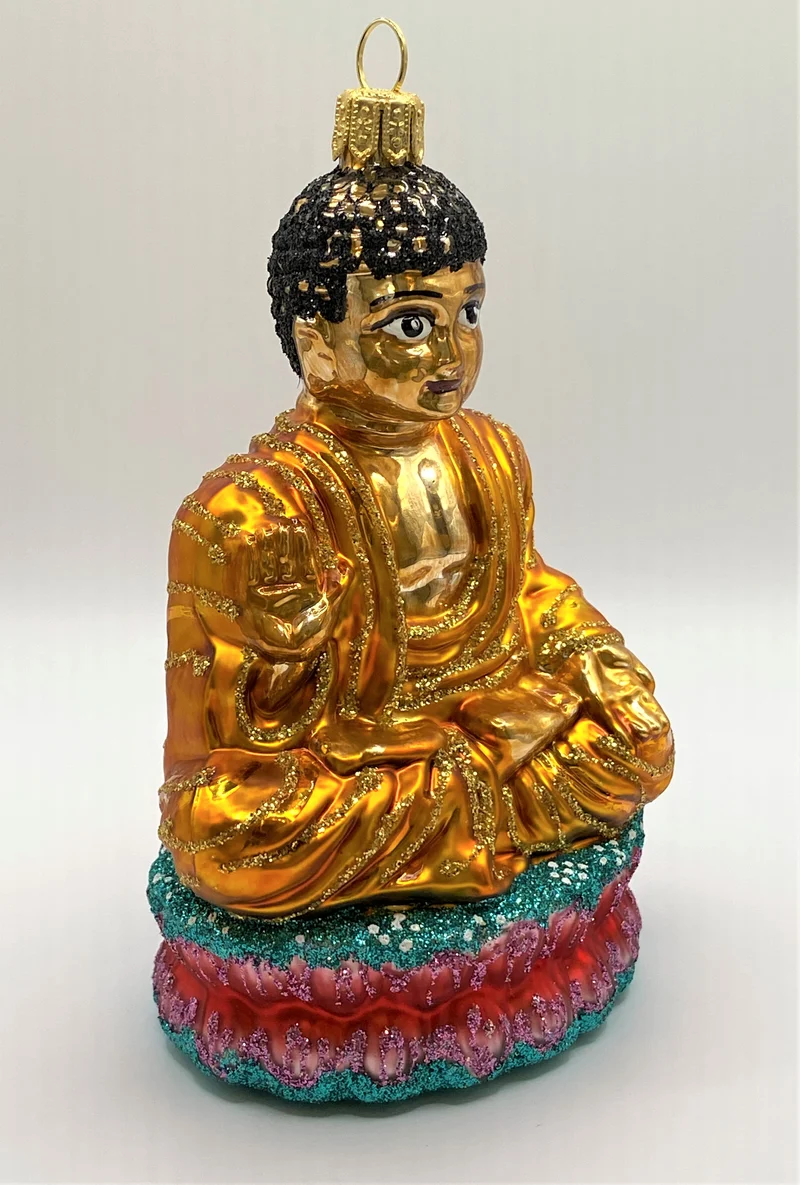 Buddha auf Lotusblume