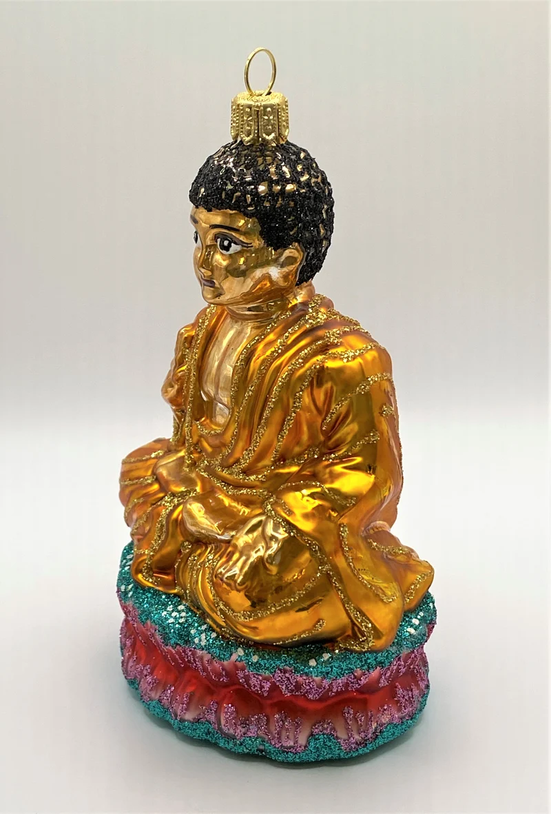 Buddha auf Lotusblume