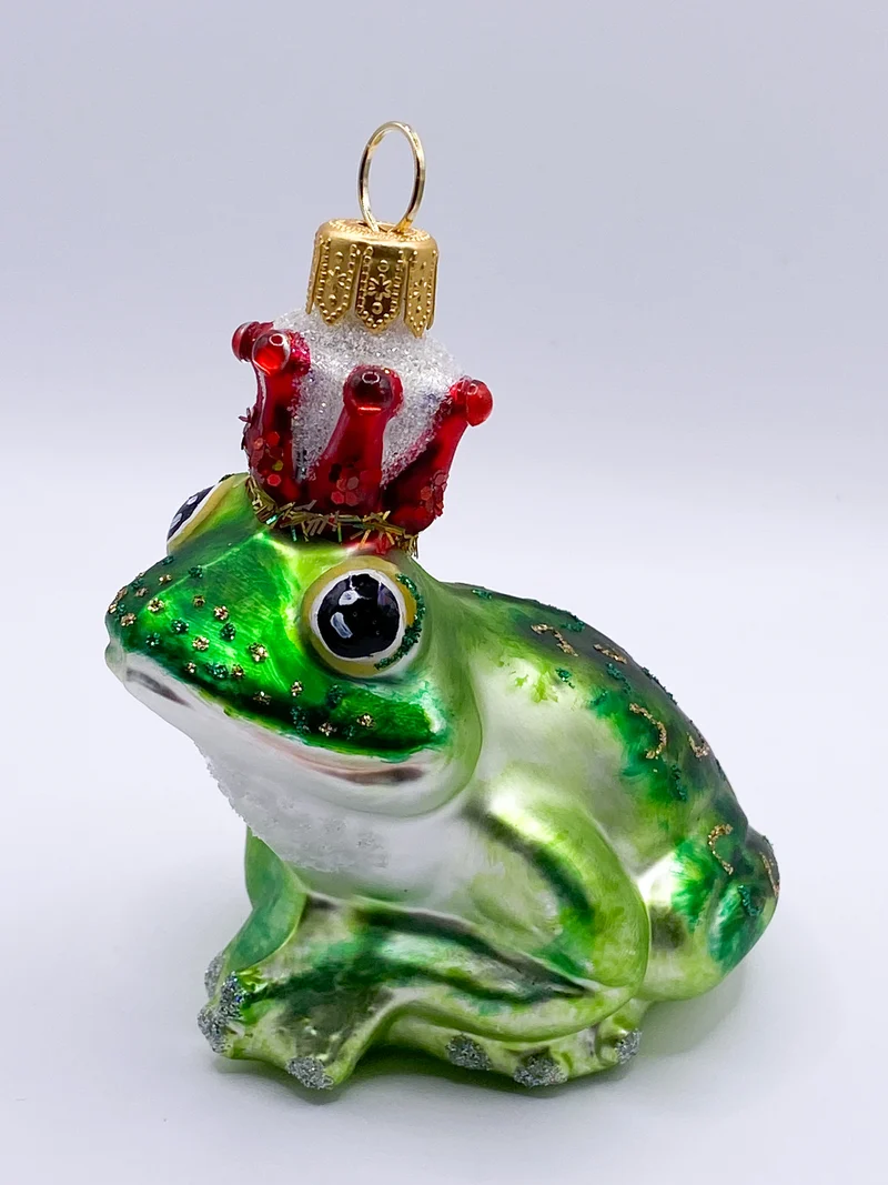 Froschkönig mit roter Krone