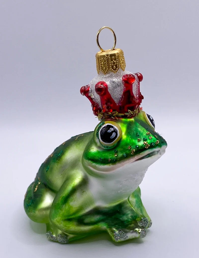 Froschkönig mit roter Krone