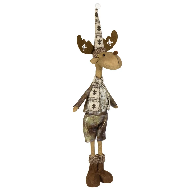 Elch 65cm stehend, Pärchen, 2 Stück