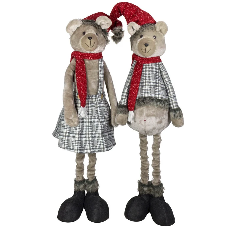 Bär ausziehbar 90-120cm, Pärchen, 2 Stück