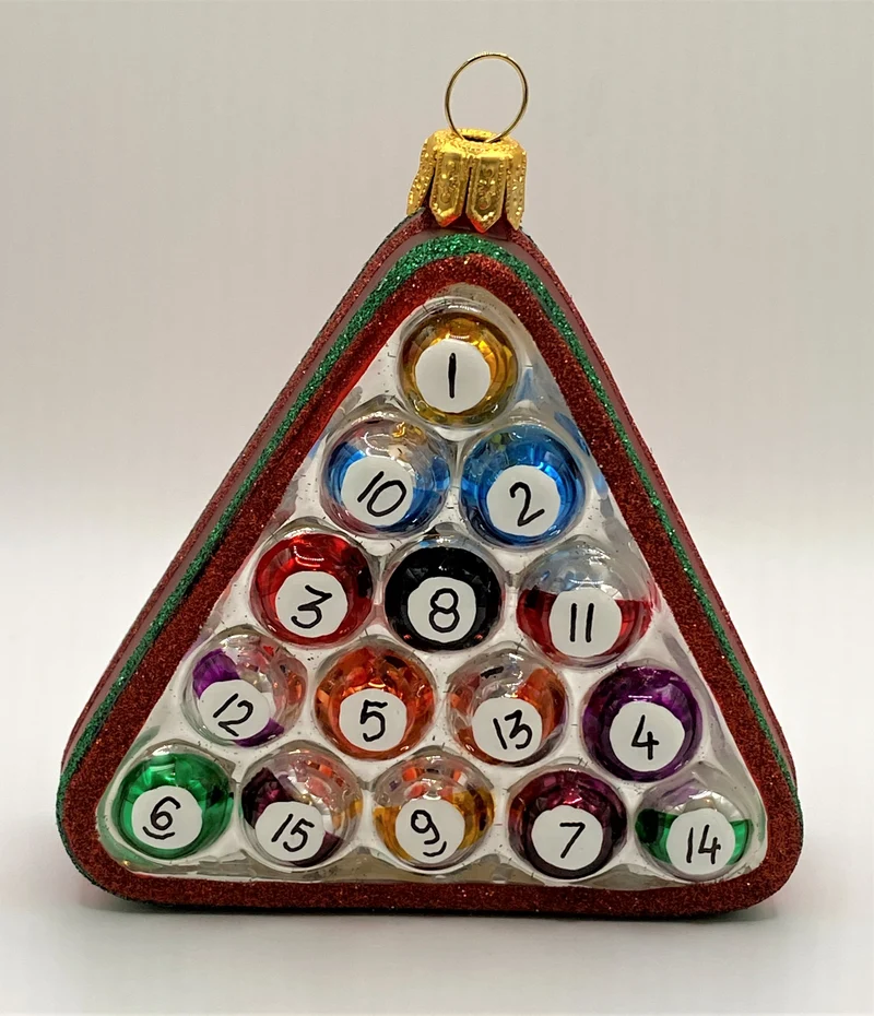 Set von Billiard Kugeln