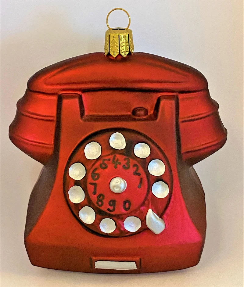 Telefon mit Wählscheibe