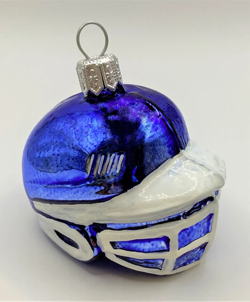 Baseball Catcher Helm, blau