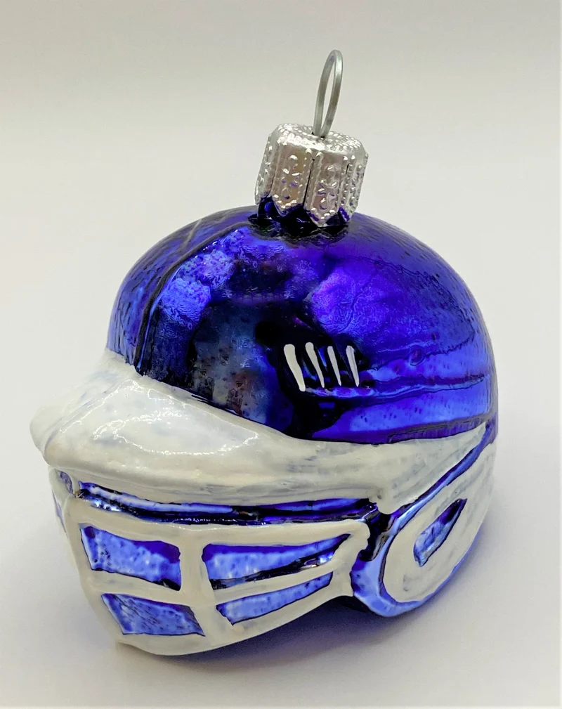 Baseball Catcher Helm, blau