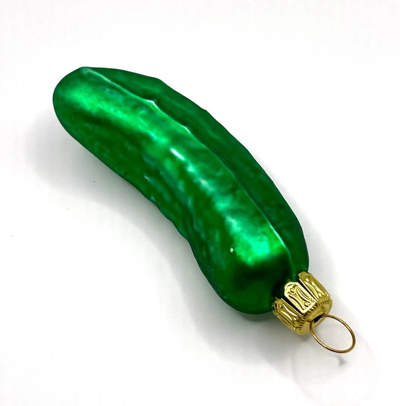 Weihnachtsgurke grün