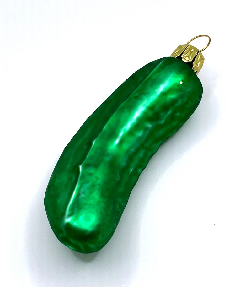 Weihnachtsgurke grün