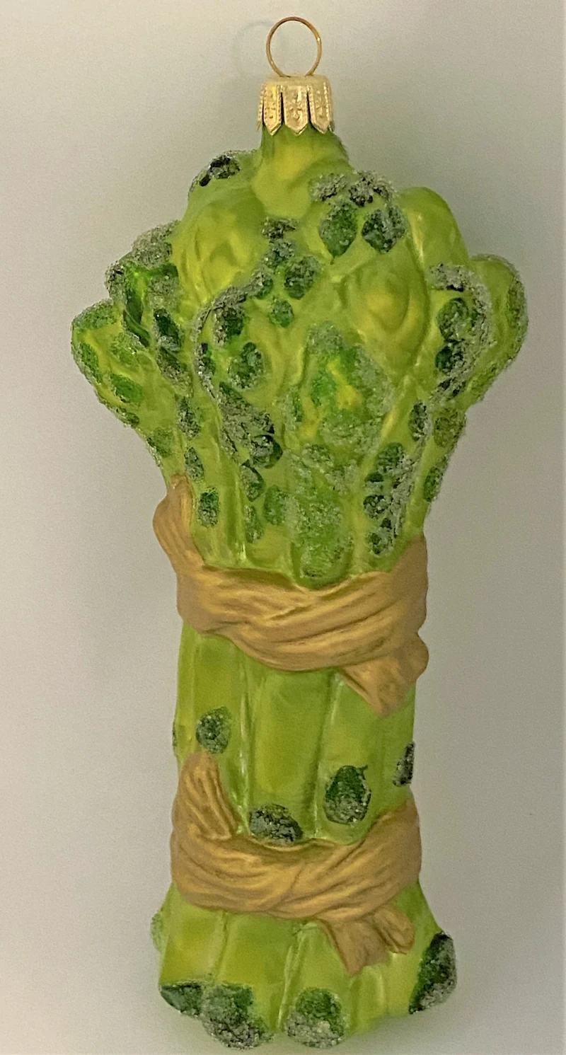 Bund grüner Spargel