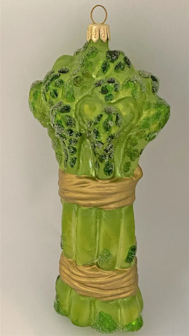 Bund grüner Spargel