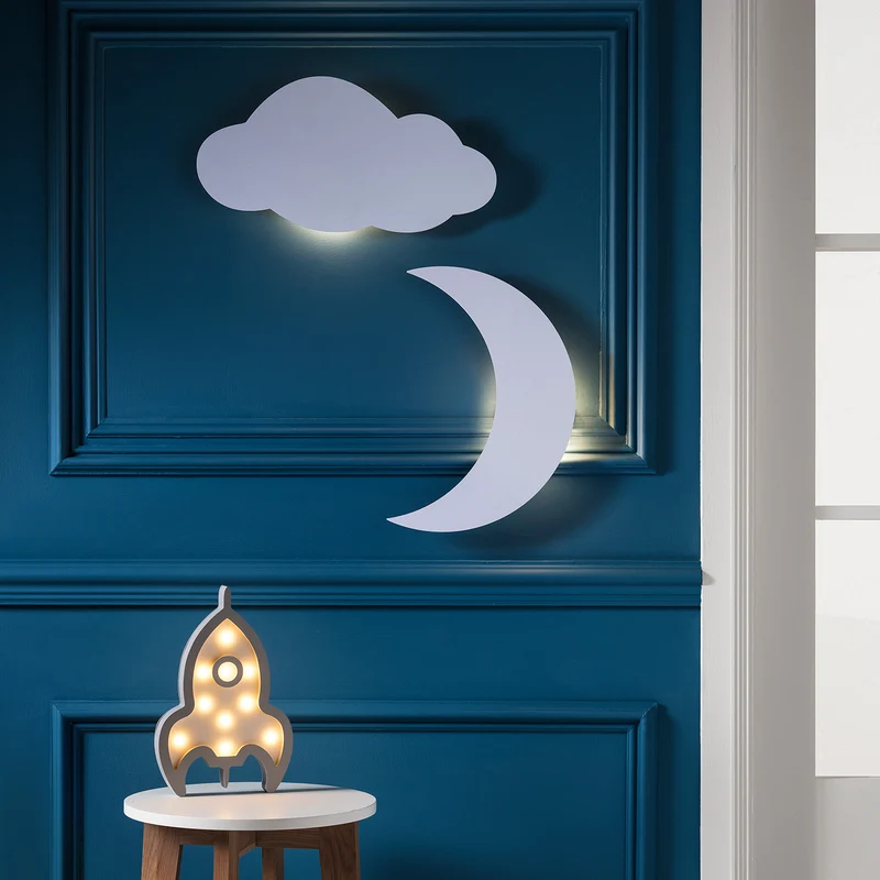 LED Wolke Nachtlicht Batterie mit Fernbedienung