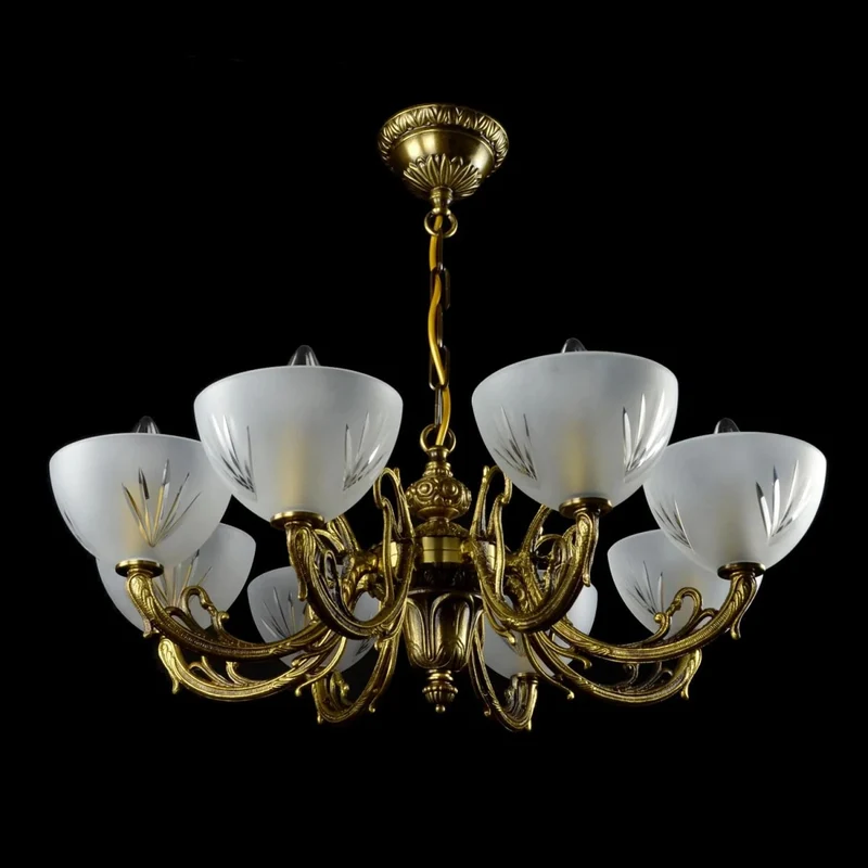 Casa Padrino Luxus Barock Kristall Deckenleuchte Gold Ø 66 x H. 27 cm - Prunkvolle Messing Deckenleuchte mit böhmischem Kristallglas - Barock Möbel - Edel & Prunkvoll