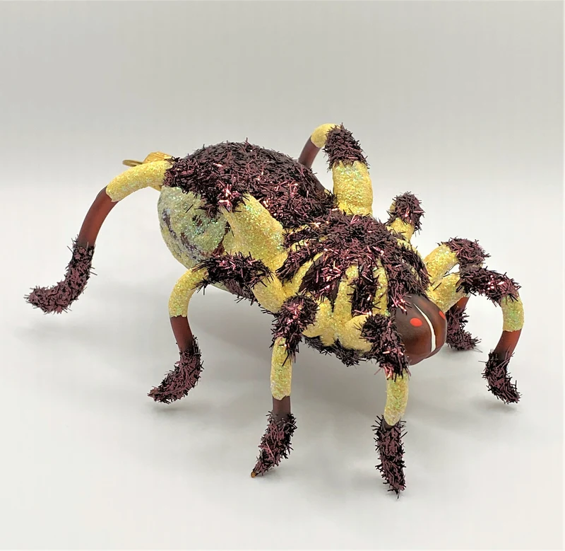 Vogelspinne, braun, beige