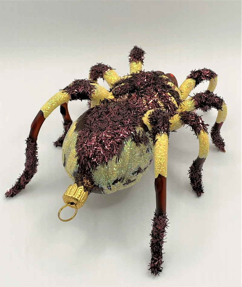 Vogelspinne, braun, beige